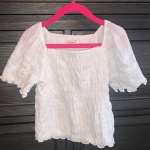 White Girls Abercrombie shirt